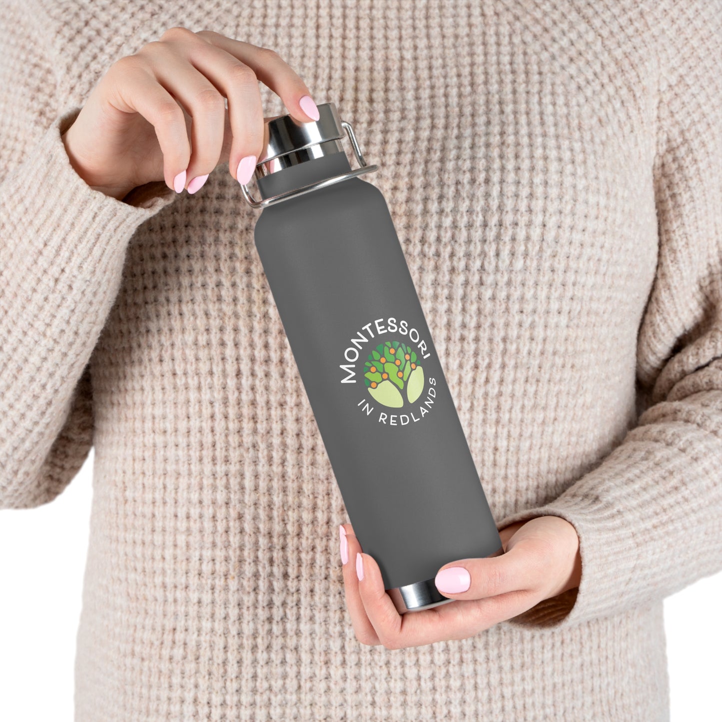 MIR Copper Vacuum Insulated Bottle, 22oz