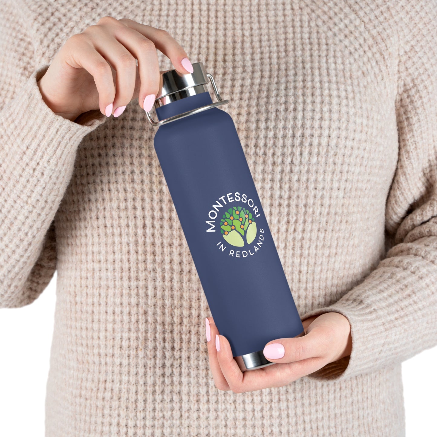 MIR Copper Vacuum Insulated Bottle, 22oz