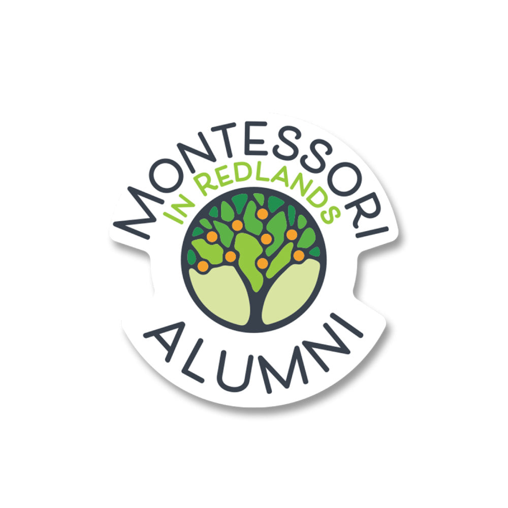 Montessori Alumni Sticker - 3"
