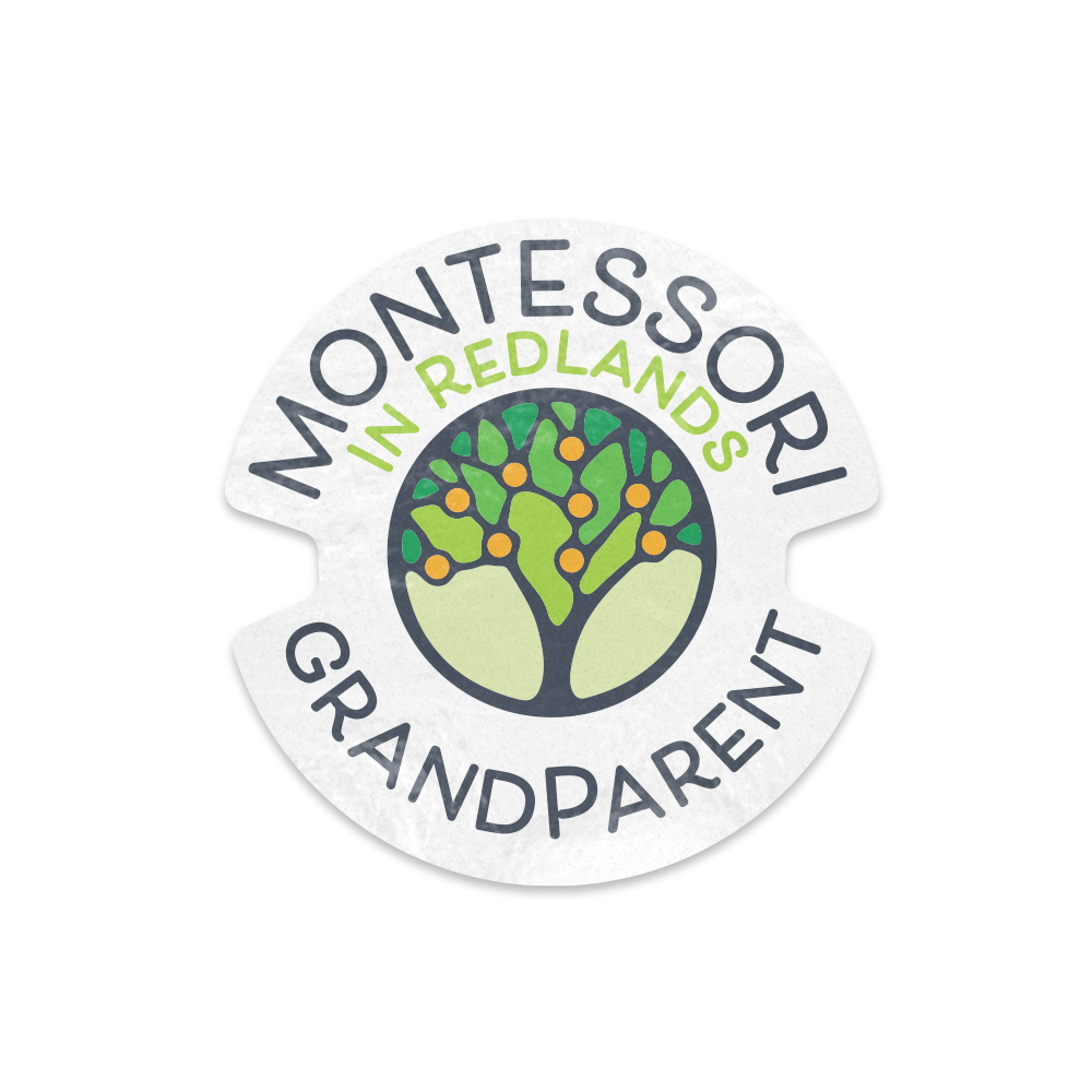 Montessori Grandparent Sticker - 3"