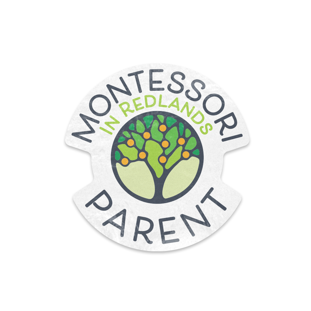 Montessori Parent Sticker - 3"
